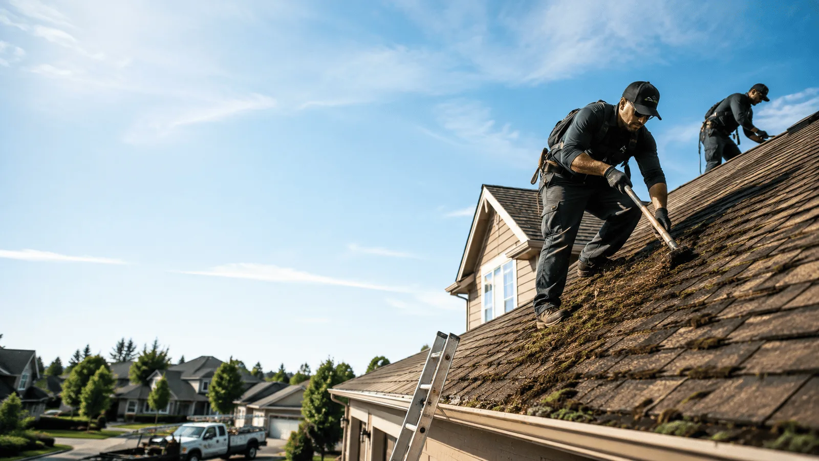 Roof Moss Removal in Doyline, LA near me